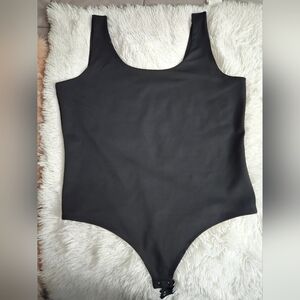 Express Body Contour Black Bodysuit
